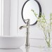 Greenspring Waterfall Spout Single Handle Lever Hole Bathroom Sink Vessel Faucet Tall Body Brushed Nickel - B079CGH98D